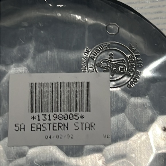 Eastern Star Coaster - Wendell August Forge - Picture 5 of 7